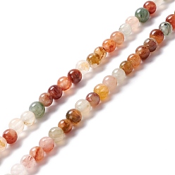 Natural Gemstone Natural Gemstone Beads Strands, Smooth, Round, 4~5mm, Hole: 1mm, about 89pcs/strand, 14.96 inch(38cm)