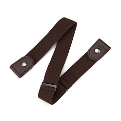 Coconut Brown Fabric Belts, For Lady Belts, Coconut Brown, 31-1/2~39-3/8 inch(80~100cm)