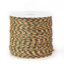 Colorido Hilo de nylon, colorido, 0.8 mm, sobre 45 m / rollo