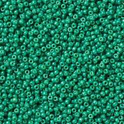 (RR4477) Duracoat Épicéa Opaque Teint Perles rocailles miyuki rondes, perles de rocaille japonais, (rr 4477) épicéa opaque teint duracoat, 8/0, 3mm, Trou: 1mm, environ2111~2277 pcs / 50 g