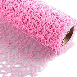 Бледно-Розовый Тканевая сетка для упаковки цветочных букетов, розовый жемчуг, 4500x500 мм