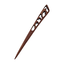 Кокосово-Коричневый Swartizia spp деревянные палочки для волос, окрашенные, кокосового коричневый, 169x18x7 мм
