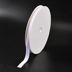 Blanc Ruban de velours simple face de 5/8 pouces, blanc, 5/8 pouce (15.9 mm), environ 25 yards / rouleau (22.86 m / rouleau)
