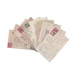 Otros Bloc de notas de papel, para álbum de recortes de bricolaje, tarjeta de felicitación, documento de antecedentes, diario decorativo, imagenes de la vida, 9.1x6.6 cm, 30 unidades / bolsa