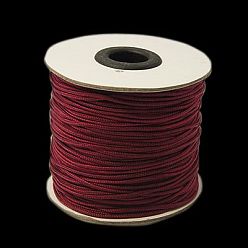 Dark Red Nylon Thread, Dark Red, 1.5mm, about 100yards/roll