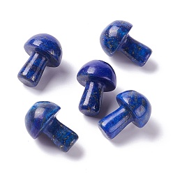 Lapis Lazuli Pierre naturelle de gua sha de champignon de lapis lazuli, teint, outil de massage de grattage gua sha, pour un massage de méditation relaxant au spa, 21x15mm