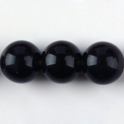 Noir Pendentifs acryliques opaques, arachide, noir, 25x10x8mm, trou: 2.5 mm, environ 540 pcs / 500 g