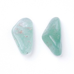 Green Aventurine Natural Green Aventurine Beads, Undrilled/No Hole, Chips, 8~16x7~10x5~7mm, about 100g/bag
