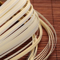Antique White Quilling Paper Strips, Antique White, 390x3mm, about 120strips/bag