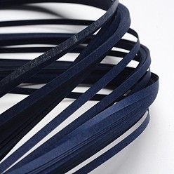 Midnight Blue Quilling Paper Strips, Midnight Blue, 390x3mm, about 120strips/bag