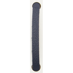 Прусский Синий Корейские искусственная замша шнур, искусственная замшевая кружева, с ПУ кожаный, берлинская лазурь, 3x1.5 мм, около 100 ярдов / рулон (300 футов / рулон)