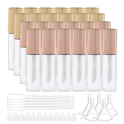 Clear DIY Lip Glaze Bottle Sets, 44mm, Capacity: 1.2ml, 20sets/bag