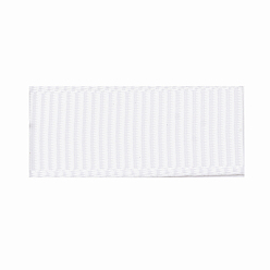 Blanc Fumé Rubans gros-grain en polyester haute densité, fumée blanche, 3/8 pouce (9.5 mm), environ 100 yards / rouleau