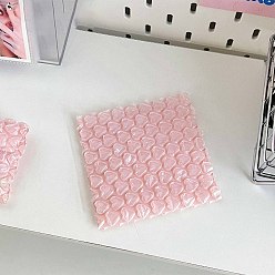 Pink Enveloppes à bulles rectangulaires auto-scellantes, emballage sous enveloppe matelassée imperméable, pour les bijoux, les fournitures de maquillage, rose, 10.5x10 cm