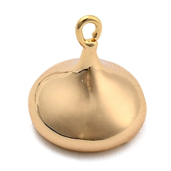 Golden Brass Peg Bails, Cup Peg Bails for Half Drilled Beads, Golden, 11x10mm, Hole: 0.9mm, Pin: 1mm