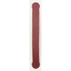 Темно-Красный Корейские искусственная замша шнур, искусственная замшевая кружева, с ПУ кожаный, темно-красный, 3x1.5 мм, около 100 ярдов / рулон (300 футов / рулон)