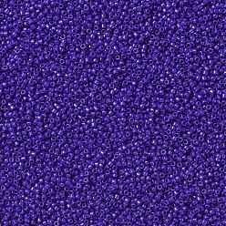 (48) Opaque Navy Blue Cuentas de semillas redondas toho, granos de la semilla japonés, (48) azul marino opaco, 11/0, 2.2 mm, agujero: 0.8 mm, acerca 1110pcs / botella, 10 g / botella