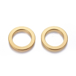 Antique Golden Tibetan Style Linking Rings, Circle Frames, Lead Free & Nickel Free & Cadmium Free, Donut, Antique Golden Color, about 28.5mm long, 28.5mm wide, 2mm thick, hole: 20.5mm