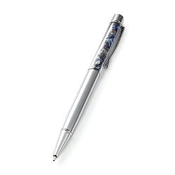 Ляпис-Лазурь Шариковые ручки, с натуральными бусинками из лазурита лазурита, 14.1x1.3x0.95 см