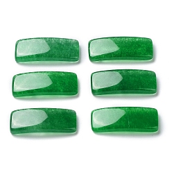 Malaysia Jade Natural Malaysia Jade Cabochons, Dyed, Curved Rectangle, 8x20x3mm