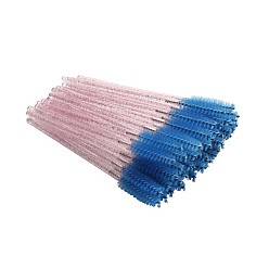 Royal Blue Nylon Disposable Eyebrow Brush, Mascara Wands, Makeup Supplies, Royal Blue, 97cm