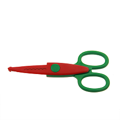 Red Stainless Steel Scissors, Embroidery Scissors, Sewing Scissors, with Plastic Handle, Red, 135mm