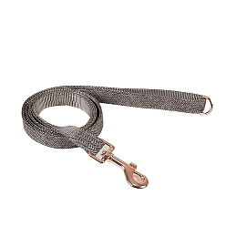 Coconut Brown Nylon Strong Dog Leash, with Comfortable Padded Handle, Iron Clasp, for Small Medium and Large Dogs, Pet Supplies, Coconut Brown, 1250x20mm