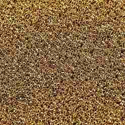 (712) Metallic 24K Gold Plated Toho perles de rocaille rondes, perles de rocaille japonais, (712) métallique 24 k plaqué or, 15/0, 1.5mm, Trou: 0.7mm, environ15000 pcs / 50 g