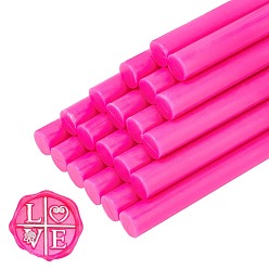Темно-Розовый Сургучные палочки, для ретро старинные сургучной печати, темно-розовыми, 135x11 мм