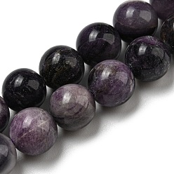 Fluorite Grade A Natural Fluorite Beads Strands, Round, 10mm, Hole: 0.8mm, about 41pcs/strand, 15.67''(39.8cm)