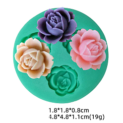 Vert Pour la décoration de gâteau de bricolage, chocolat, candy, verte, 48x11mm, diamètre intérieur: 18x18x8 mm