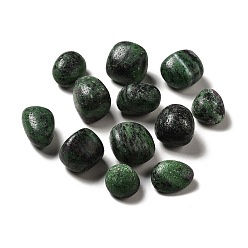 Rubis Zoïsite Rubis naturel en perles zoisite, pierre tombée, pierres de guérison pour l'équilibrage des chakras, cristal thérapie, méditation, reiki, gemmes de remplissage de vase, pas de trous / non percés, nuggets, 7mm