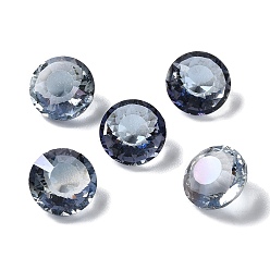 AceroAzul Cabujones de diamantes de imitación de vidrio transparente, facetados, señaló hacia atrás, diamante, acero azul, 10x7 mm