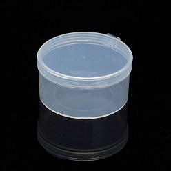 Clear Plastic Bead Containers, Column, Clear, 5.2x2.8cm, Capacity: 35ml(1.18 fl. oz)