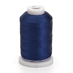 Marina Azul Hilo de nylon, hilo de coser, 3 -ply, azul marino, 0.3 mm, sobre 500 m / rollo