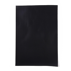 Black A4 Matte Self Adhesive Sticker Paper, Printable Lable Paper, DIY Craft Paper, Black, 29.4x21x0.01cm