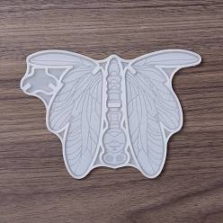 Dragonfly DIY 3D Puzzle Insect Silicone Molds, Resin Casting Molds, for UV Resin, Epoxy Resin Craft Making, Random Color, Dragonfly, 155x110x4mm