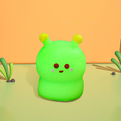 Лайм Игрушка для снятия стресса в форме насекомого, забавная сенсорная игрушка непоседа, для снятия стресса и тревожности, желто-зеленые, 70x55 мм