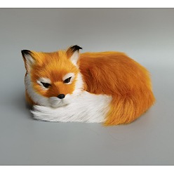 Peru Faux Fur Simulation Fox Ornaments, Pretending Prop Decorations, Peru, 80x190mm