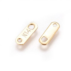 Doré  304 languettes de la chaîne en acier inoxydable, connecteurs d'extension de chaîne, ovale, or, 10.5x3.5mm, trou: 1.2 mm et 1.5 mm