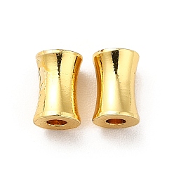 Golden Rack Plating Brass Beads, Long-Lasting Plated, Column, Golden, 4x6mm, Hole: 1.6mm