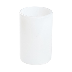 Белый Силиконовые формы для свечей своими руками, формы для литья смолы, для уф-смолы, изготовление ювелирных изделий из эпоксидной смолы, колонка, белые, 86.5x55.5 мм, внутренний диаметр: 49.5 мм