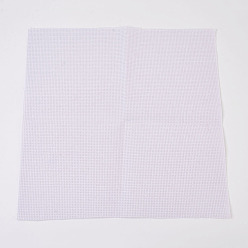 Blanc 11 ct tissu de broderie, bricolage fait main accessoires de couture fournitures, carrée, blanc, 30x30 cm