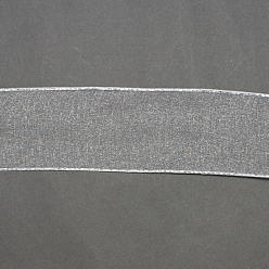 Белый Лентой из органзы, белые, 3/4 дюйм (20 мм), около 109.36 ярдов / рулон (100 м / рулон)