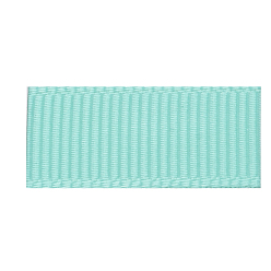 Medium Aquamarine High Dense Polyester Grosgrain Ribbons, Medium Aquamarine, 1/8 inch(3.2mm), about 500yards/roll