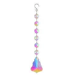 Teardrop Colgante de cristal con forma de atrapasol, creador de arcoiris, decoración de jardín de bricolaje, lágrima, 200 mm