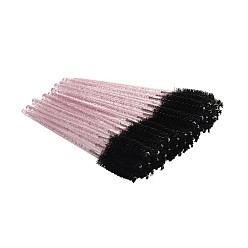 Black Nylon Disposable Eyebrow Brush, Mascara Wands, Makeup Supplies, Black, 97cm