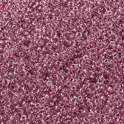 (RR1132) Внутри Окрашенный Ягодный Миюки круглые бусины рокайль, японский бисер, (rr 1132) внутри окрашенной ягоды, 8/0, 3 мм, отверстие : 1 мм, Около 2111~2277 шт / 50 г