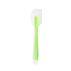 Verde Pálido Raspador de silicona, cuchillo para mezclar, espátula para crema, herramientas para hornear, verde pálido, 210x40 mm