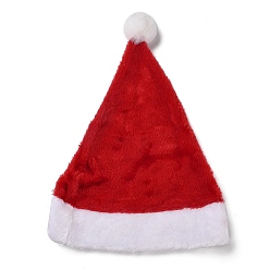 Marrón Sombreros de navidad de tela, para la decoración de la fiesta de navidad, marrón, 320x260x10 mm, diámetro interior: 175 mm